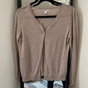 Old Navy beige/tan colored cardigan size Medium